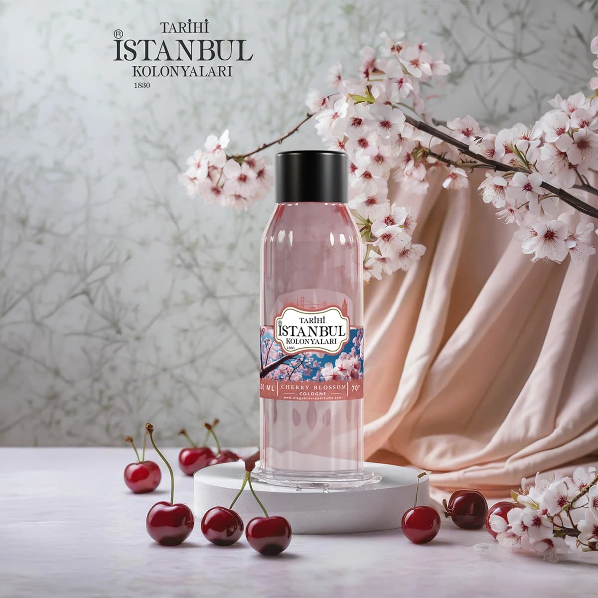 Kiraz Çiçeği Kolonyası - Zarif Çiçek Esintisi 200 ml