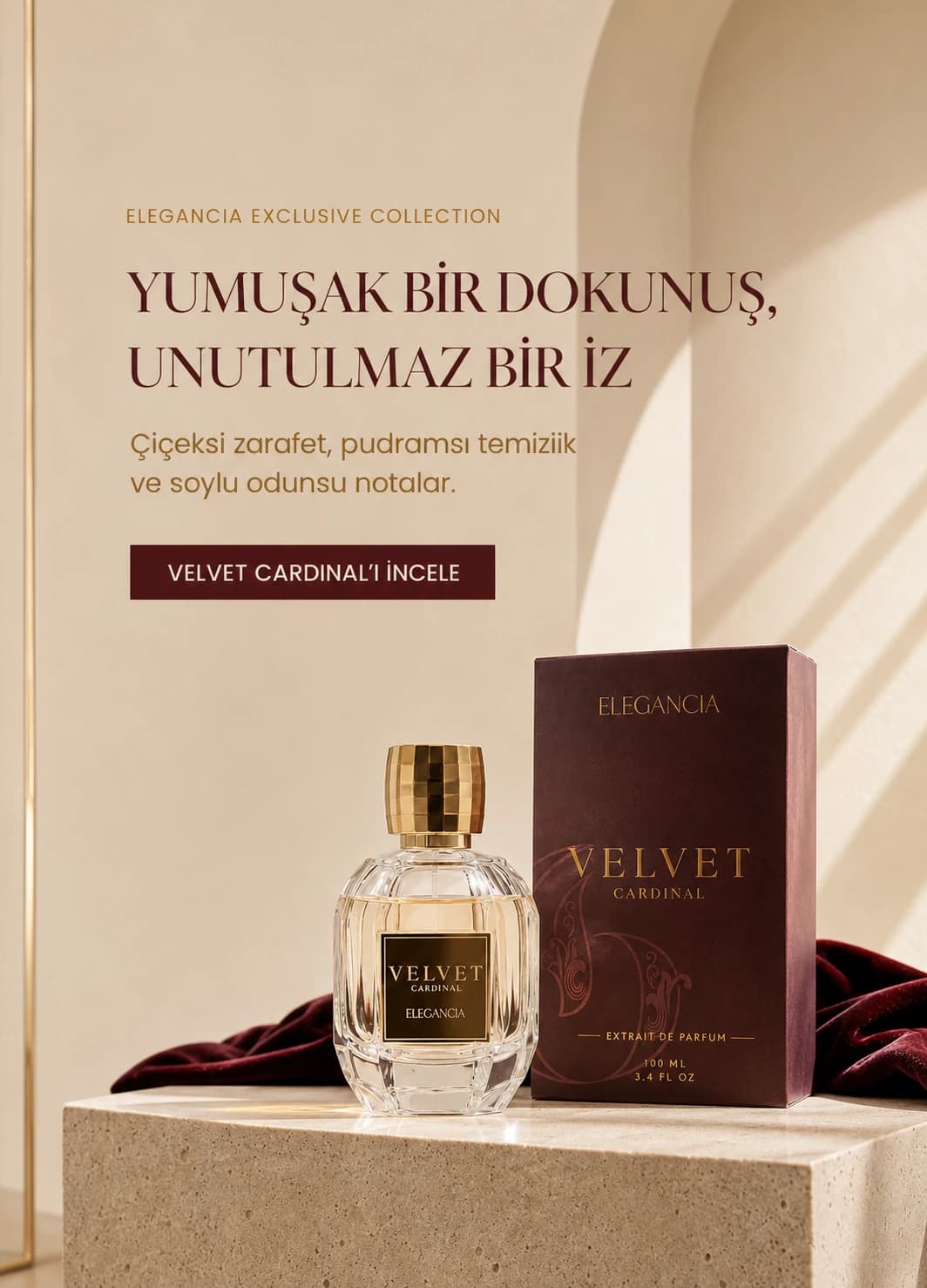 Velvet Cardinal Extrait de Parfum — Elegance VIP Perfume