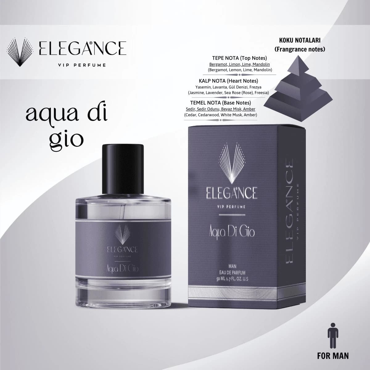 Aqua Di Gio Edp 50 ml – Fresh ve Turunçgil Erkek Parfümü