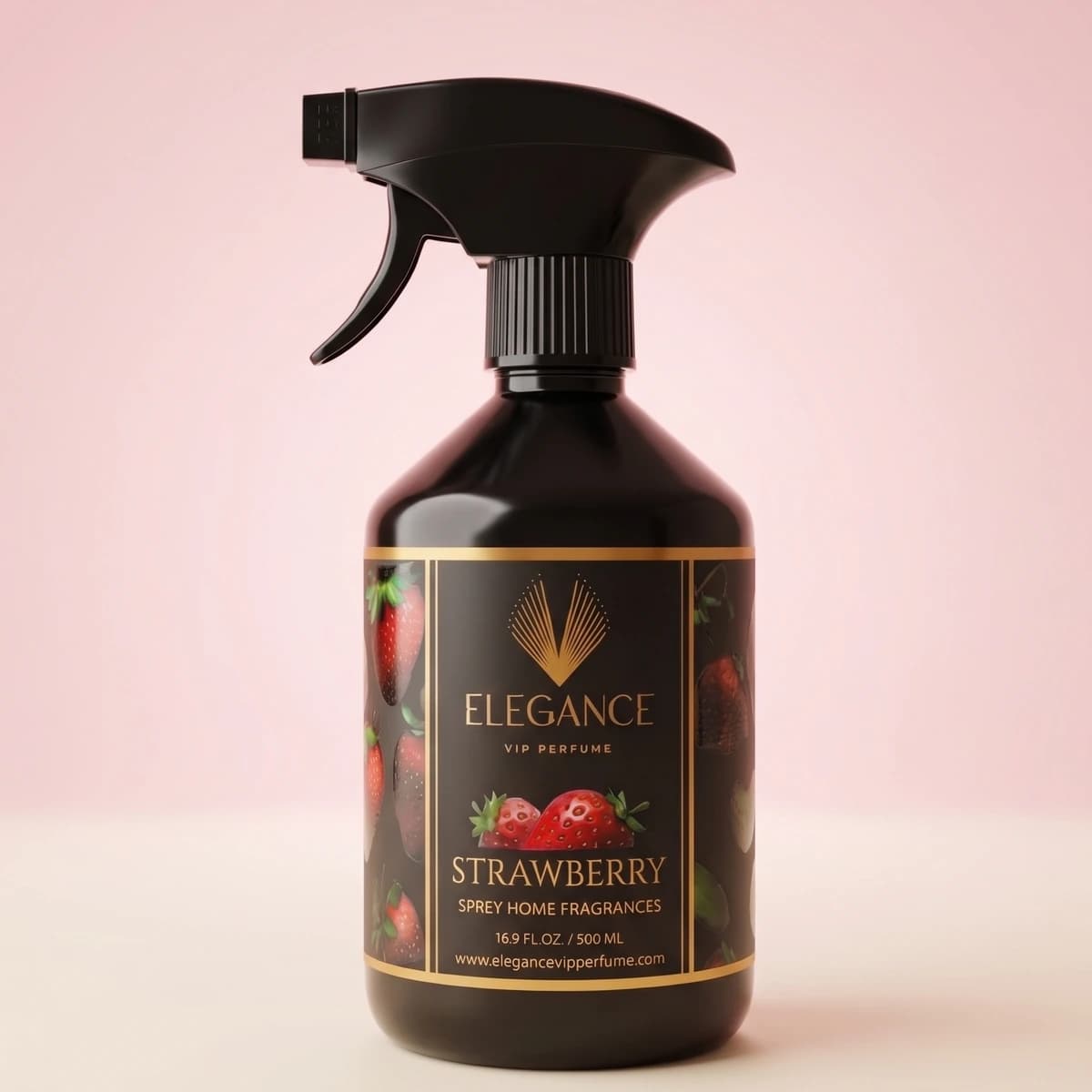 Çilek Kokulu Oda Spreyi 500 ml – Tatlı ve Kalıcı Meyvemsi Ferahlık | Strawberry Elegance Home Fragrance