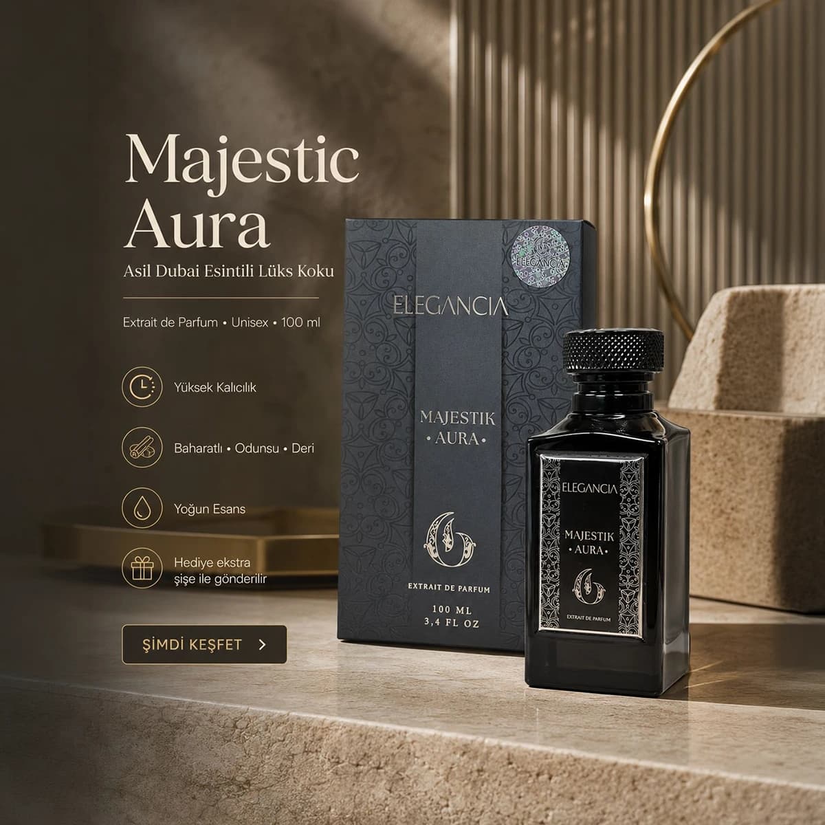 Majestic Aura Extrait de Parfum – 100 ml