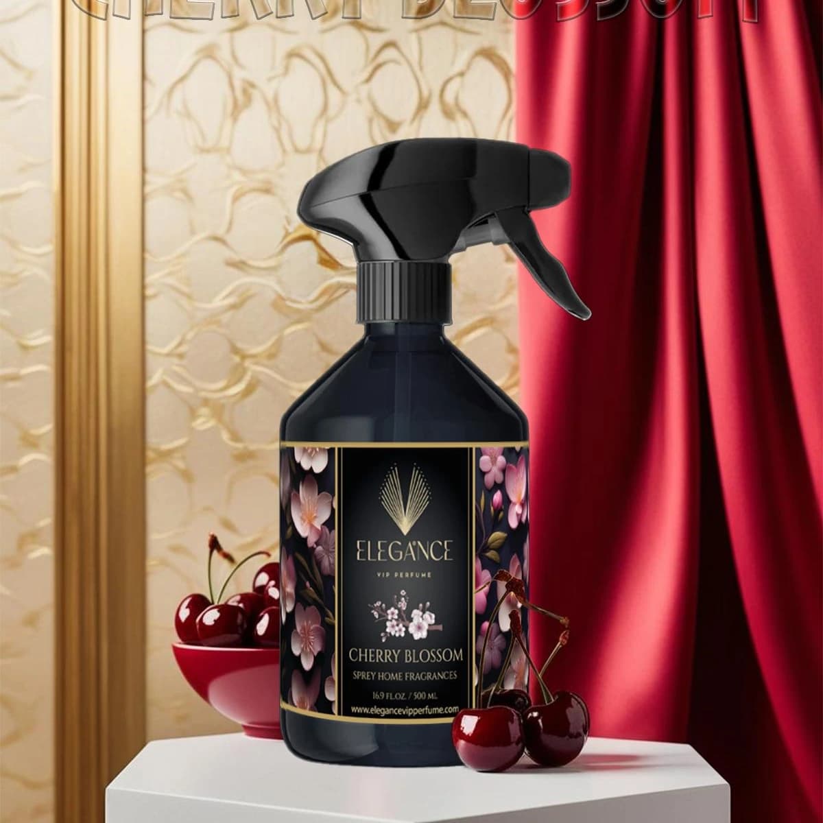 Japon Kiraz Çiçeği Oda Spreyi 500 ml | Bahar Ferahlığı ve Romantik Esinti – Elegance Cherry Blossom