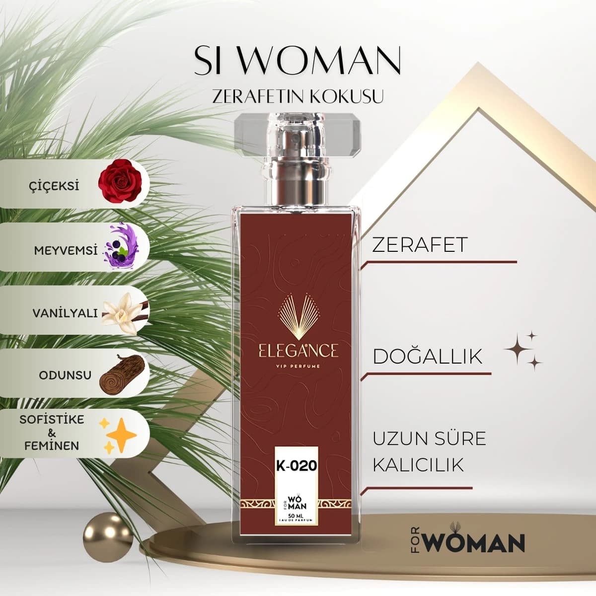 Sí Edp 50 ml – Meyvemsi ve Çiçeksi Kadın Parfümü (K-020)