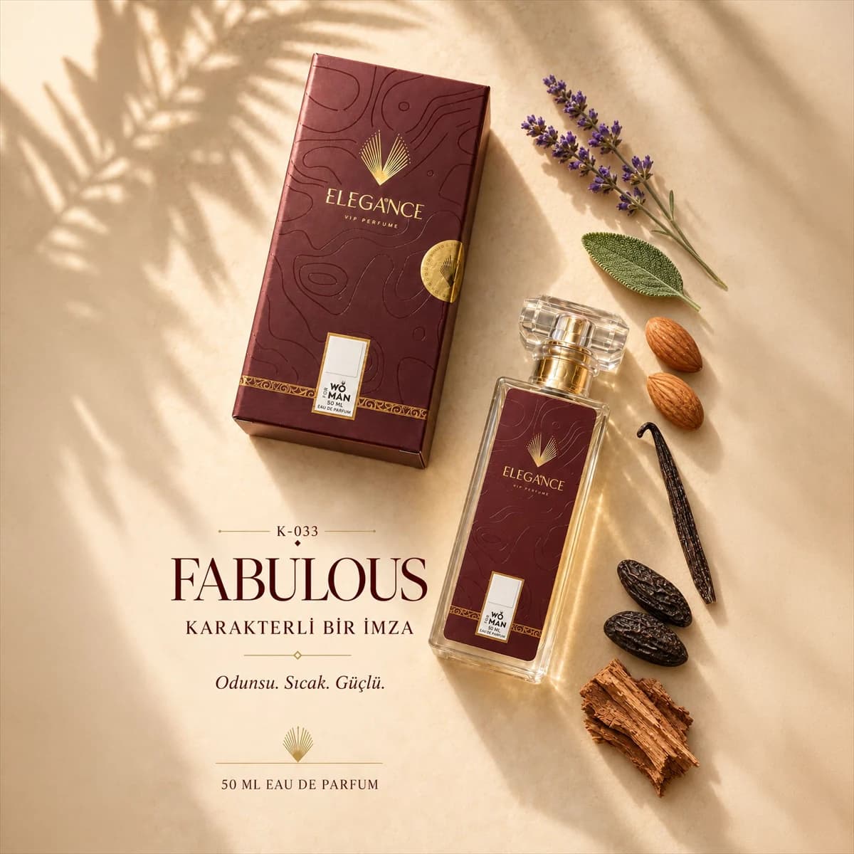Fabulous Edp 50 ml – Oryantal ve Odunsu Kadın Parfümü (K-033)