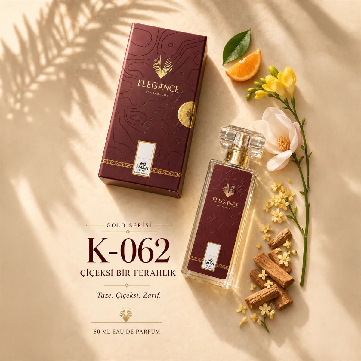 Fresh Blossom Edp 50 ml – Fresh, Meyvemsi ve Çiçeksi Kadın Parfümü (K-062)