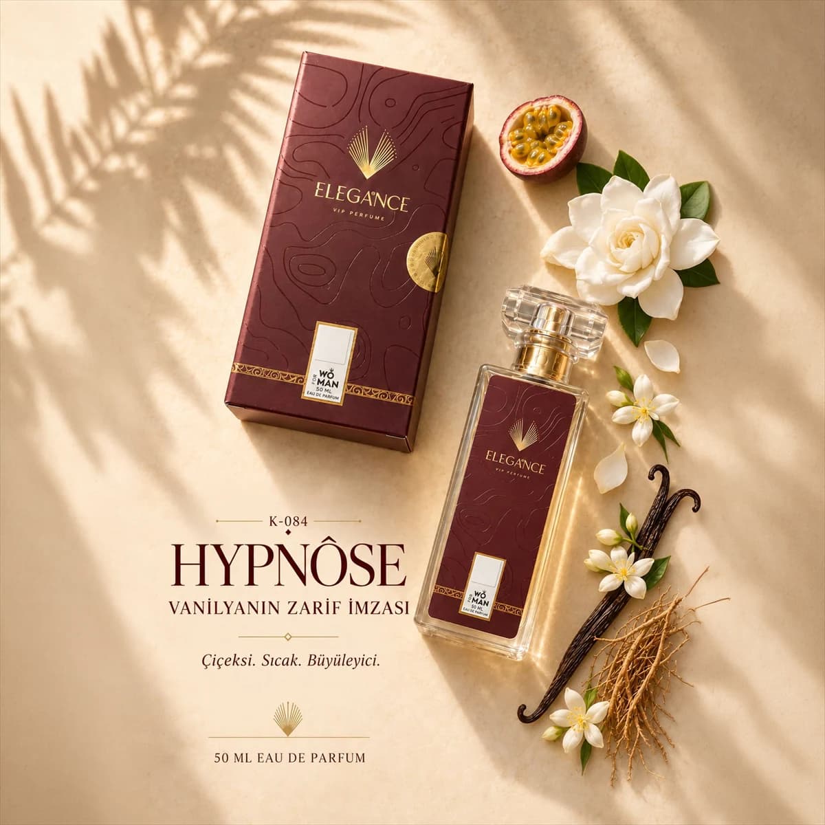 Hypnôse Edp 50 ml – Oryantal ve Vanilyalı Kadın Parfümü (K-084)