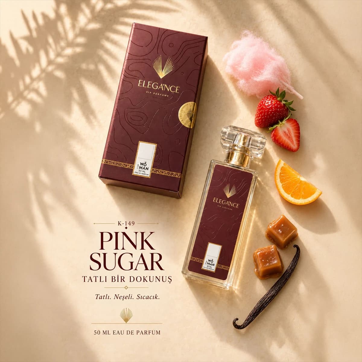 Pink Sugar Edp 50 ml – Tatlı ve Gurme Kadın Parfümü (K-149)
