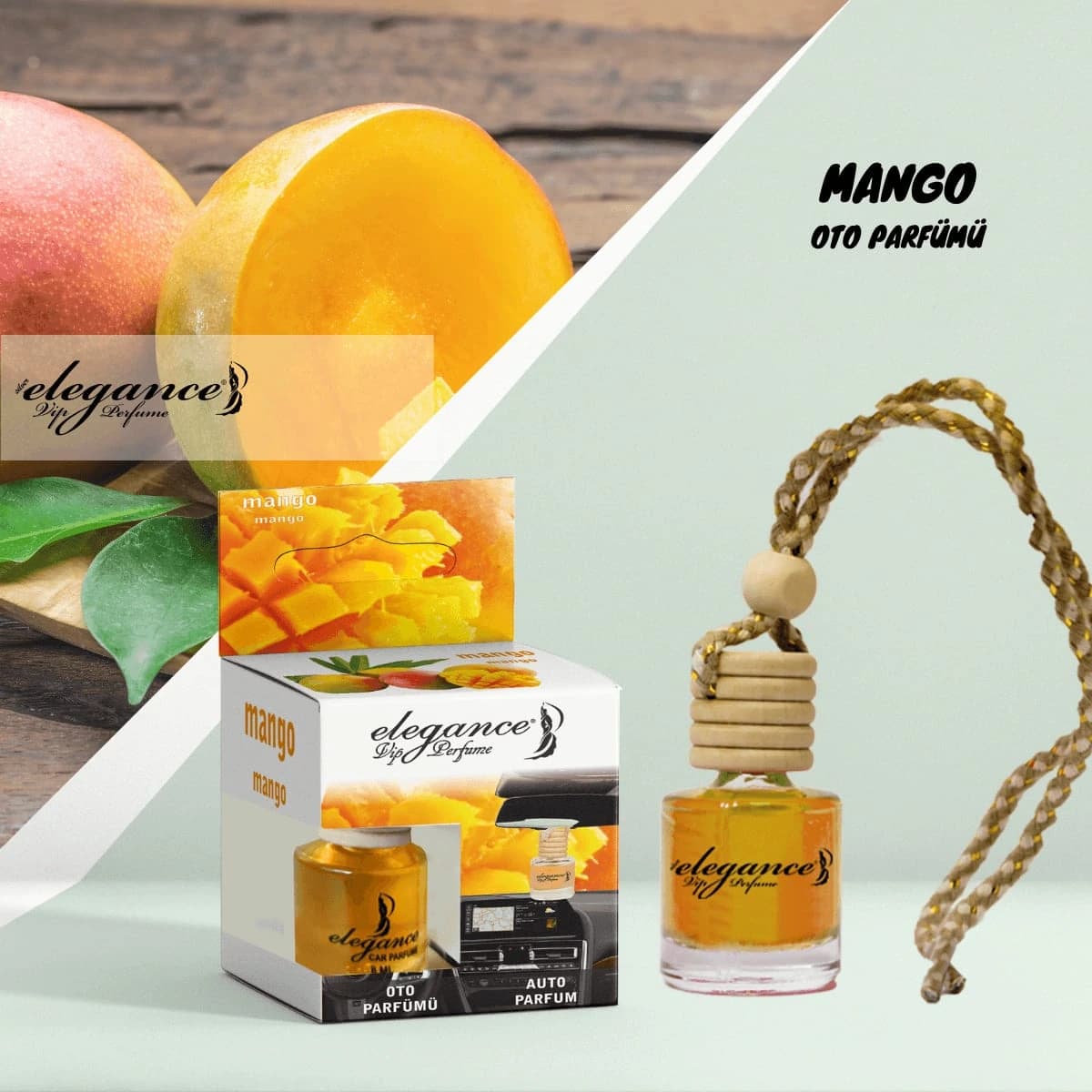Mango Bambu Kapaklı Oto Kokusu