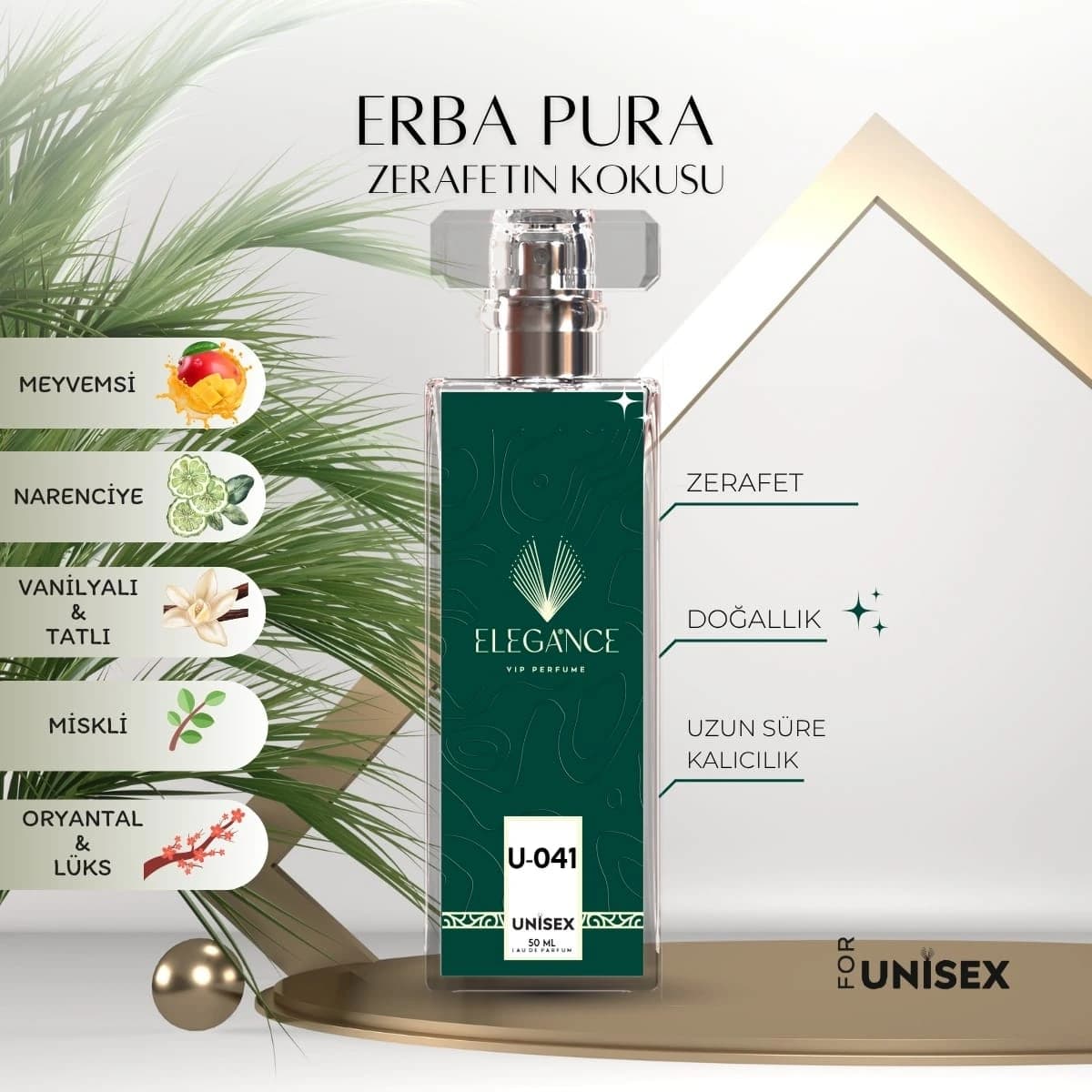 Erba Pura Edp 50 ml – Meyvemsi ve Tatlı Unisex Parfümü (U-041)