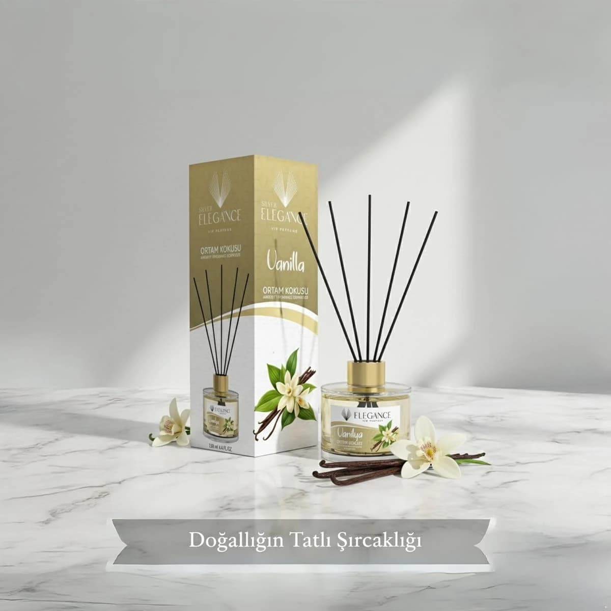 Vanilya Bambu Cubuklu Ortam Ve Oda Kokusu (130 Ml)