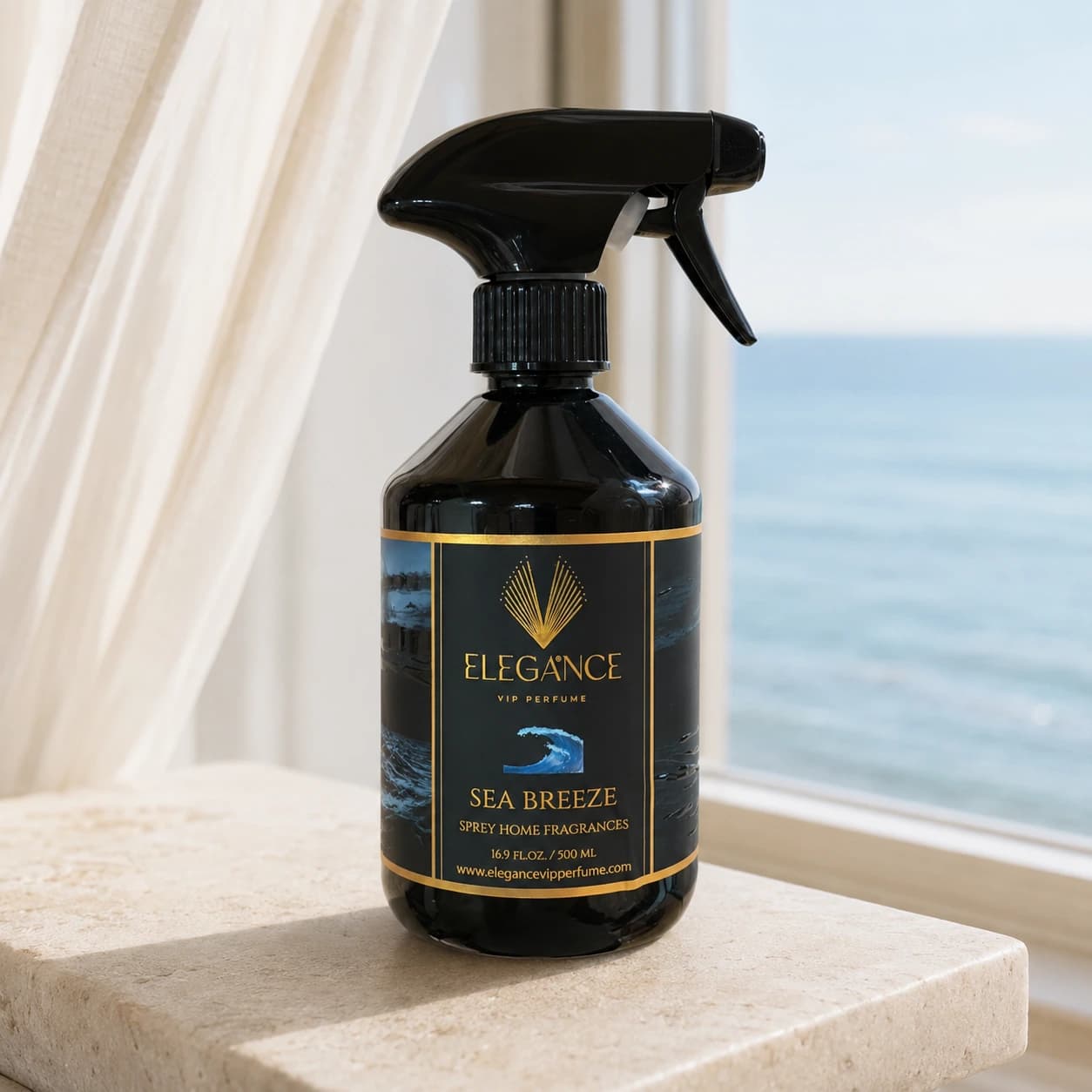 Deniz Esintisi Oda Spreyi 500 ml – Ferahlatıcı ve Kalıcı Deniz Havası | Sea Breeze Elegance Home Fragrance