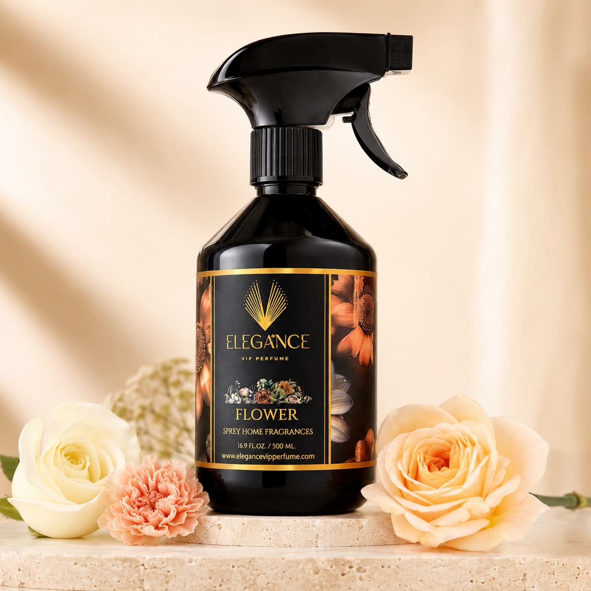 Flower oda spreyi 500 ml – çiçeksi, ferah ve kalıcı koku