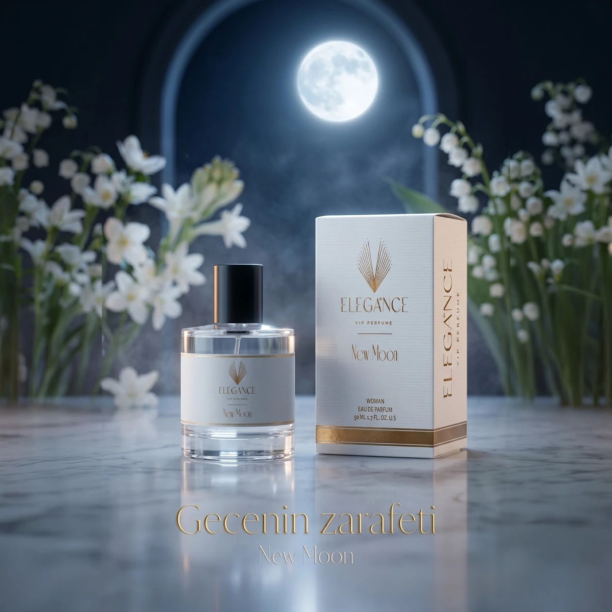 New Moon Edp 50 ml – Çiçeksi ve Fresh Kadın Parfümü