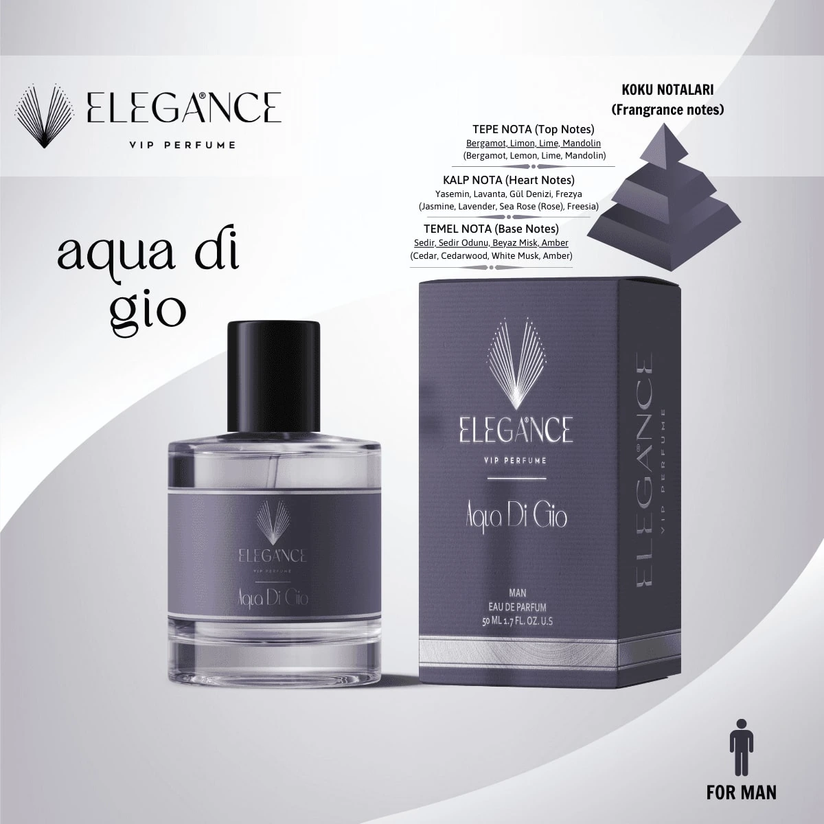 Aqua Di Gio Edp 50 ml – Fresh ve Turunçgil Erkek Parfümü