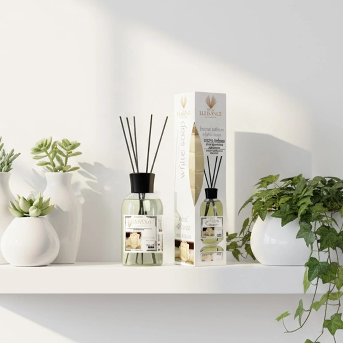 Beyaz Sabun Reed Diffuser