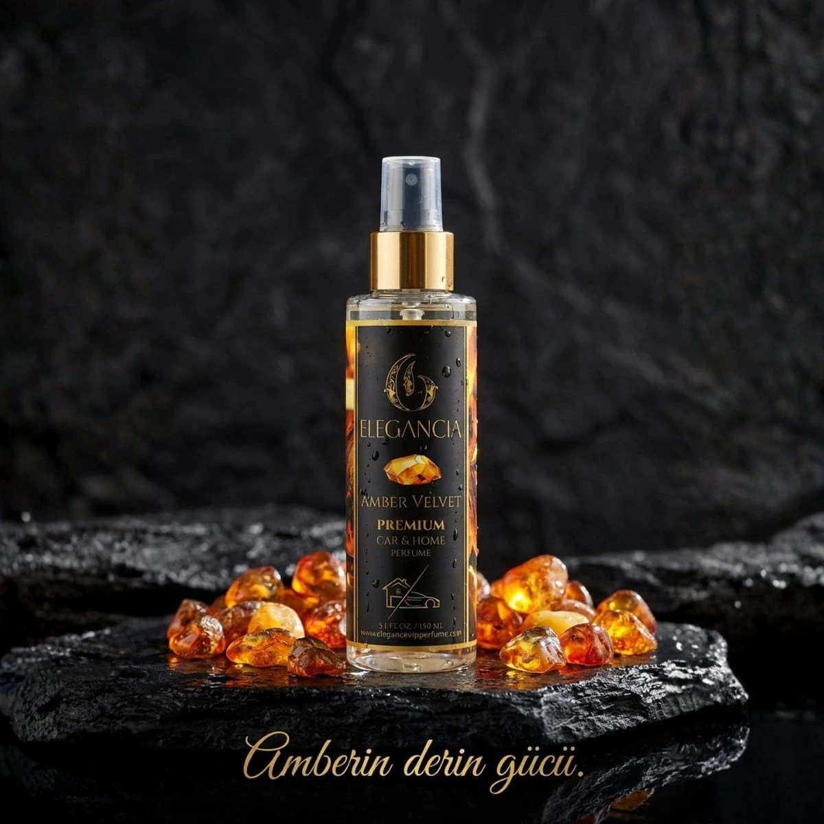 Elegancia Amber Velvet Premium