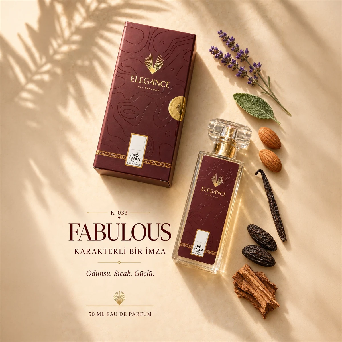 Fabulous Edp 50 ml – Oryantal ve Odunsu Kadın Parfümü (K-033)