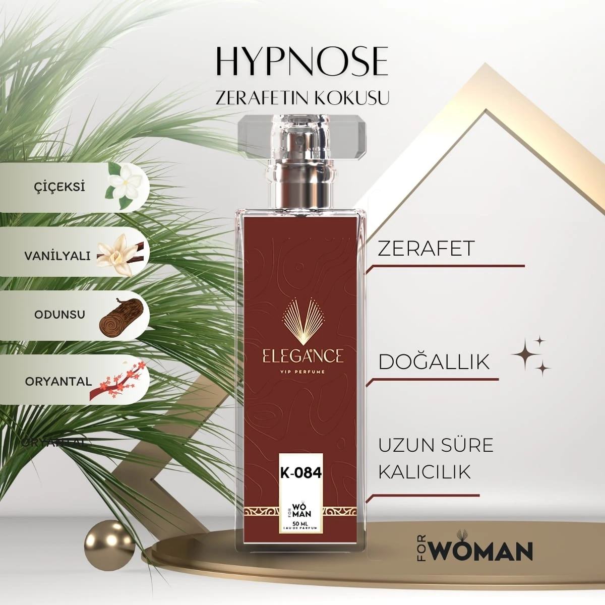 Hypnôse Edp 50 ml – Oryantal ve Vanilyalı Kadın Parfümü (K-084)