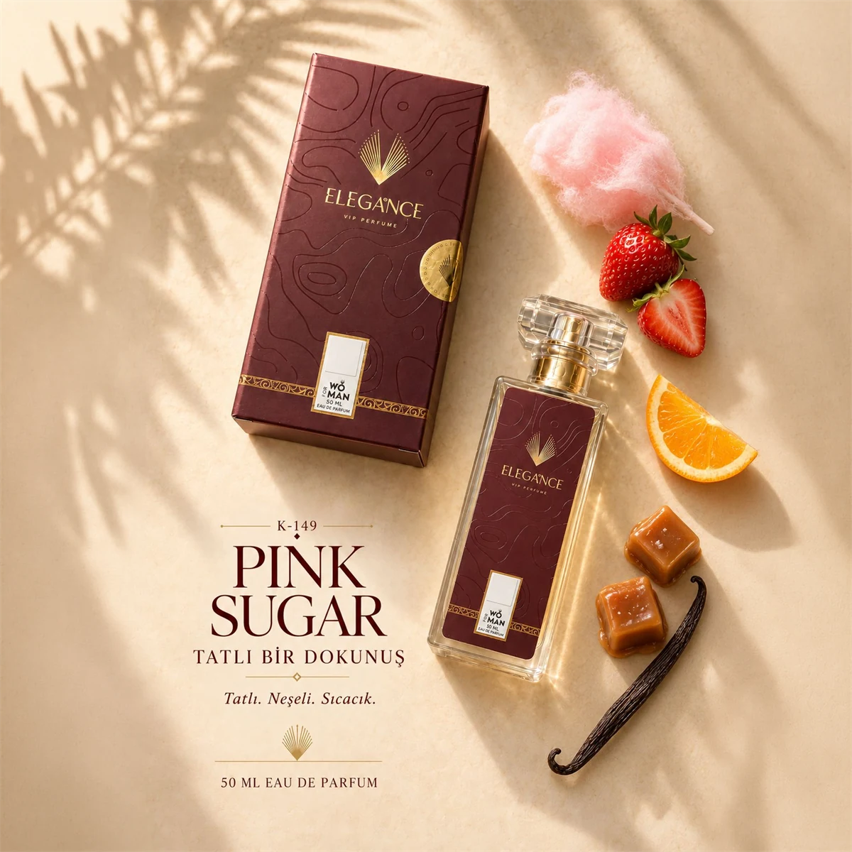 Pink Sugar Edp 50 ml – Tatlı ve Gurme Kadın Parfümü (K-149)