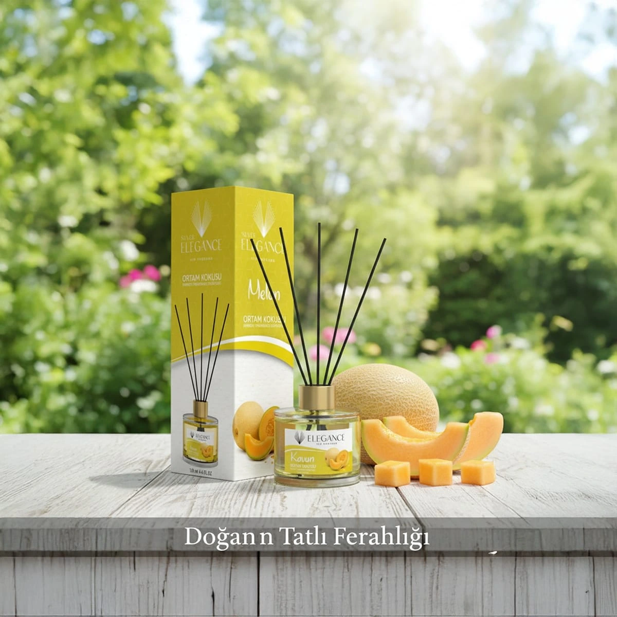 Kavun Bambu Cubuklu Ortam Ve Oda Kokusu (130 Ml)