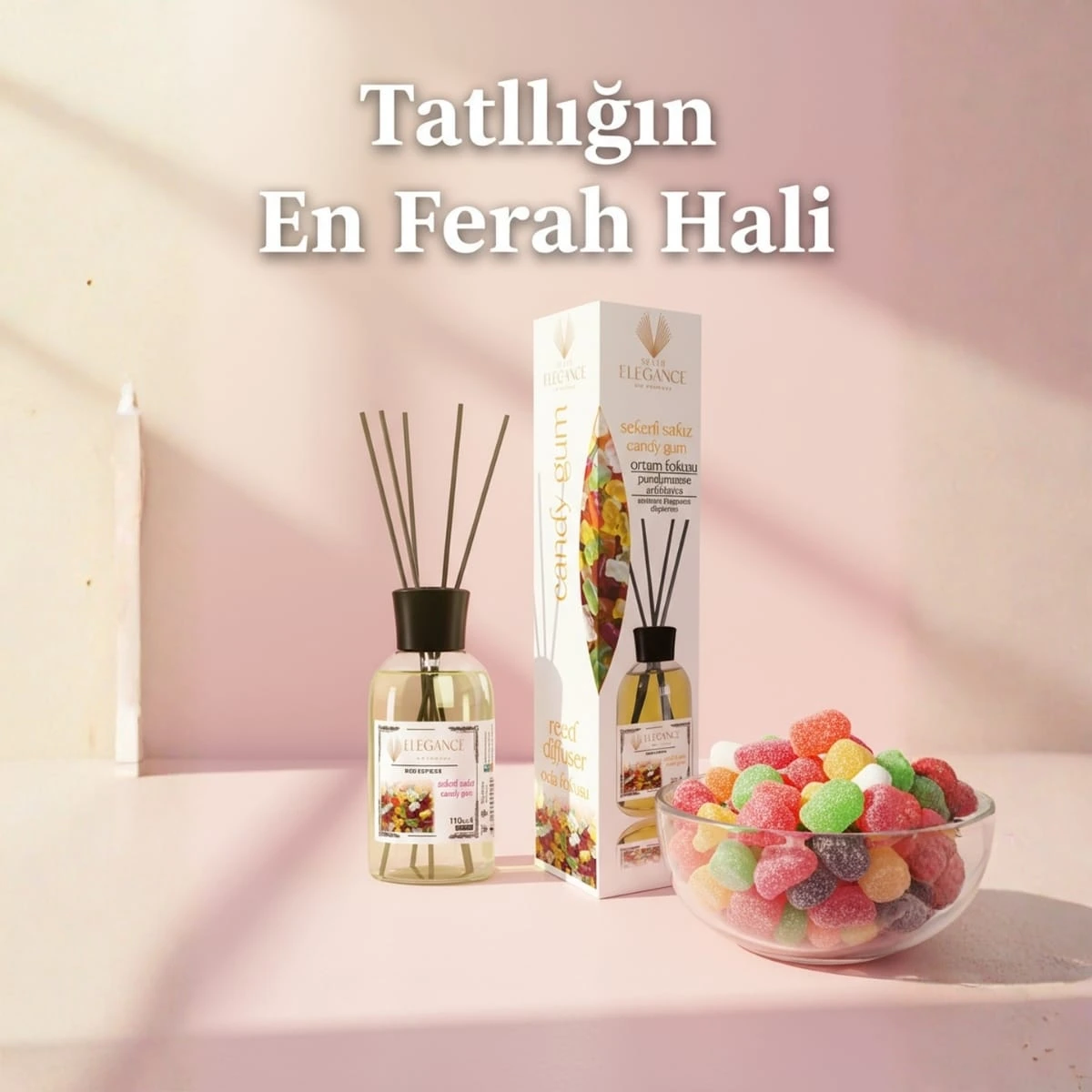 Şekerli Sakız Reed Diffuser