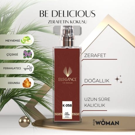 Be Delicious Edp 50 ml Kadın Parfümü (K-058) – Yeşil Elma