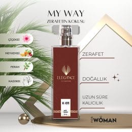 My Way Edp 50 ml kadın parfümü – zarif çiçeksi dokunuş ve feminen ışıltı (K-011)