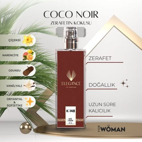 Coco Noir Edp 50 ml Kadın Parfümü (K-148)