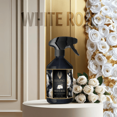Beyaz Gül Oda Kokusu Sprey 500 ml – Ferah, Zarif ve Kalıcı Çiçeksi Koku | White Rose Elegance Home Fragrance