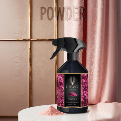 Powder (Bebeksi) Oda ve Ortam Kokusu Sprey 500 ml – Yumuşak, Temiz ve Ferahlatıcı Etki | Elegance Home Fragrance