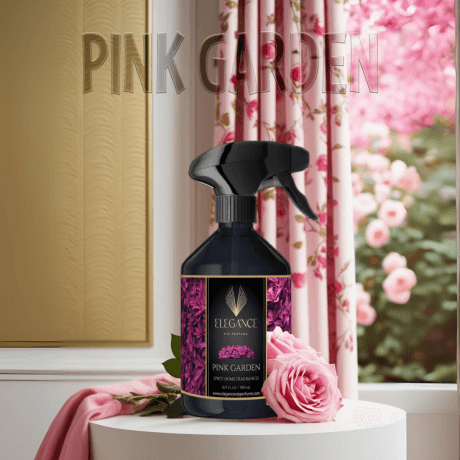 Elegance Pink Garden Oda Spreyi 500 ml – Ferahlatıcı Çiçek Bahçesi Esintisi | Parfümlü Oda Kokusu