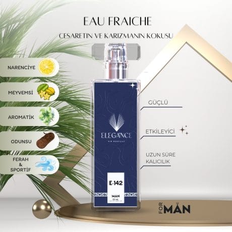 Eau Fraiche Edp 50 ml Erkek Parfümü (E-142)
