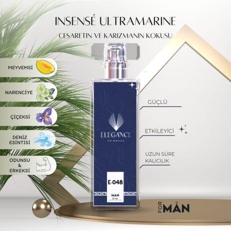 Insense Ultramarine Edp 50 ml Erkek Parfümü (E-048)